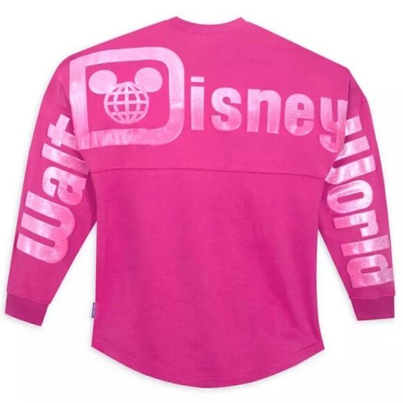 Disney World Spirit Jersey Adults Pink Magenta NWT XS / S WDW Top - Picture 1 of 5
